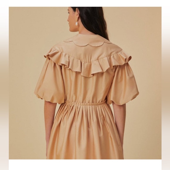 Farm Rio Ruffle Puff-Sleeve Mini Dress - Picture 5 of 12